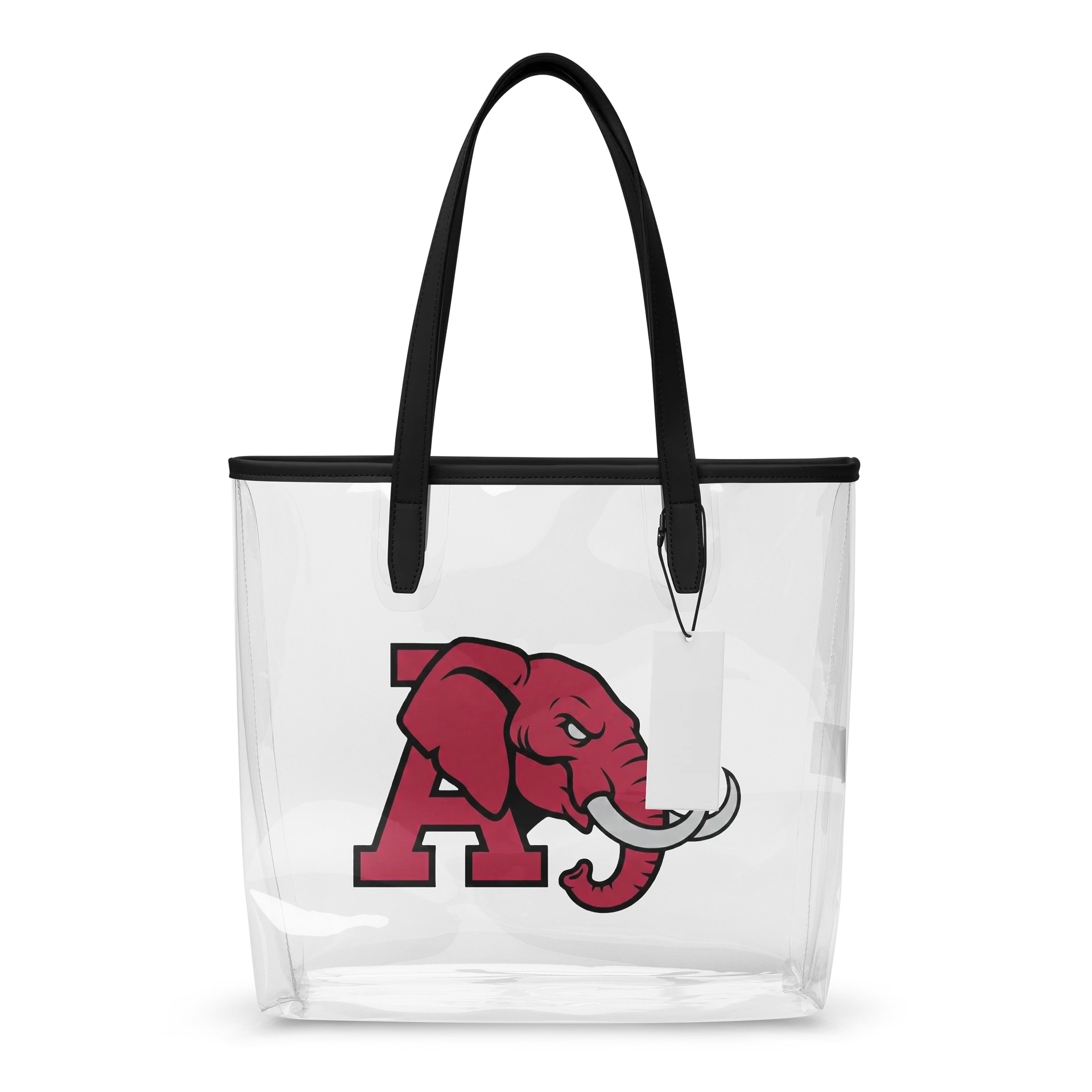 Crimson Elephant Clear Tote Bag product image (1)