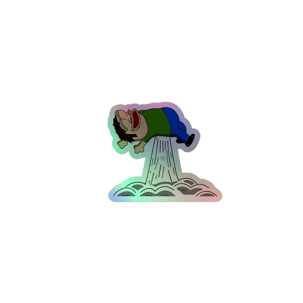 Blast Off Mijo Holographic Sticker product image (1)