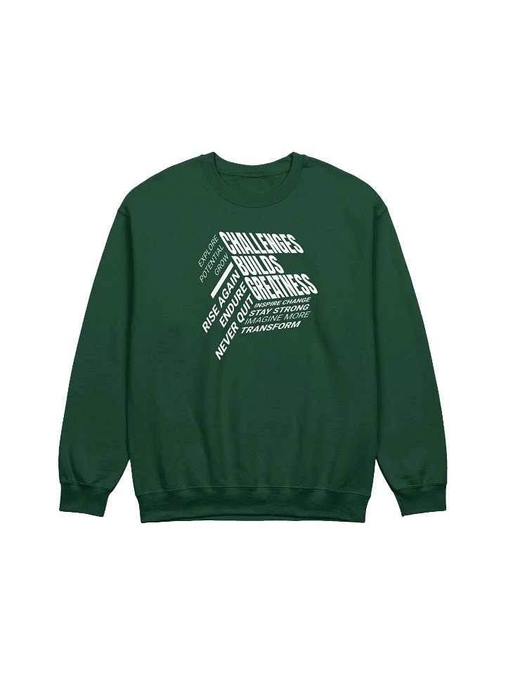 Motivational Isometric Sweatshirt product image (1)