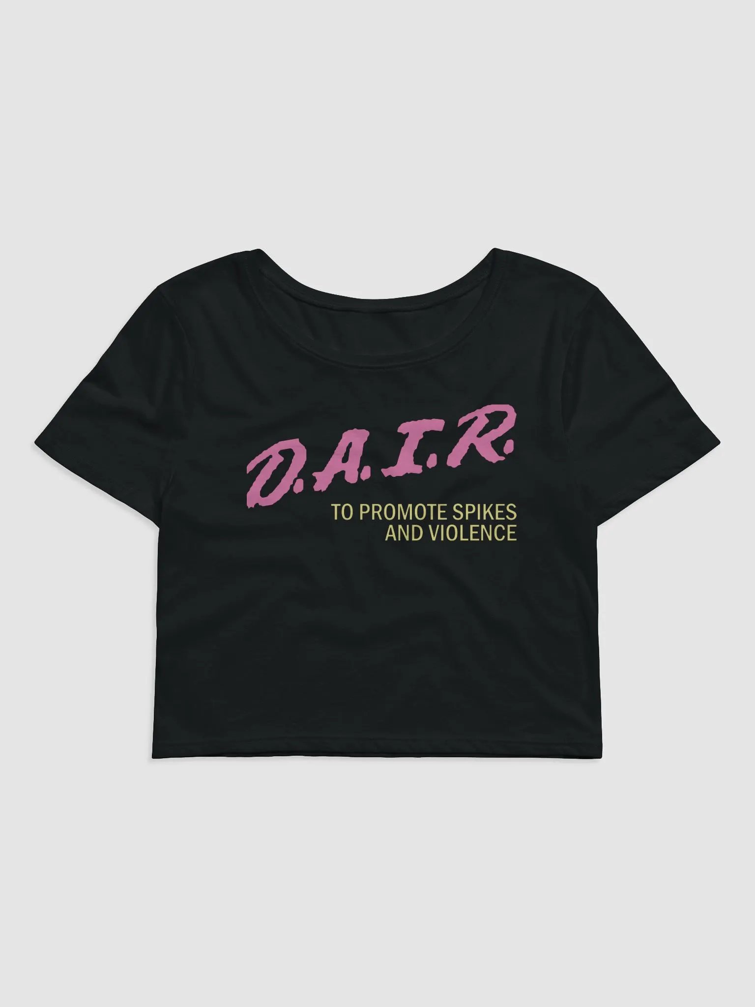 DAIR WOMENS CROP TEE product image (1)