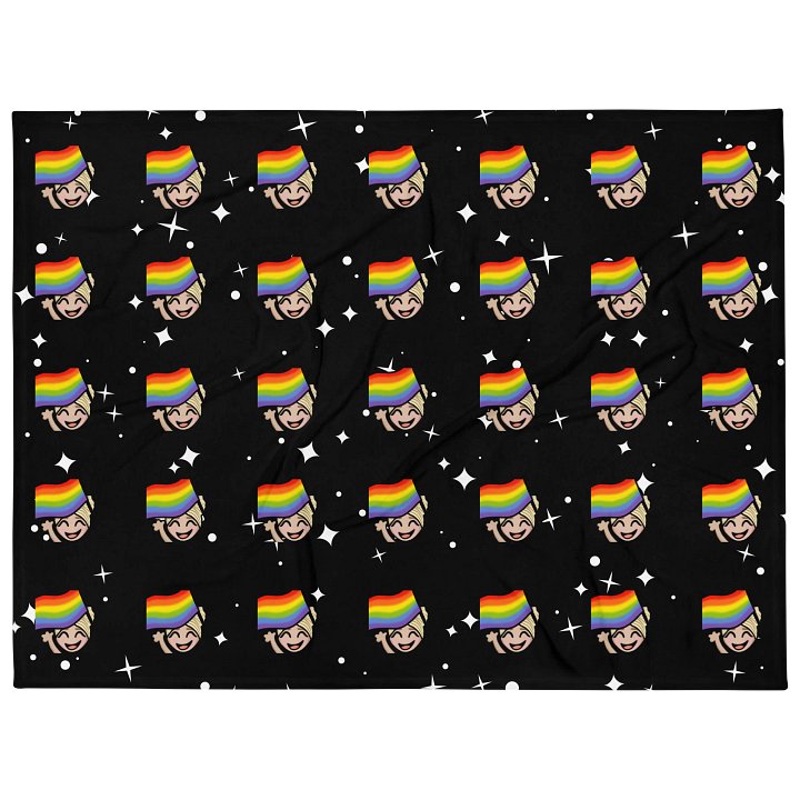 Pride Flag Throw Blanket product image (1)
