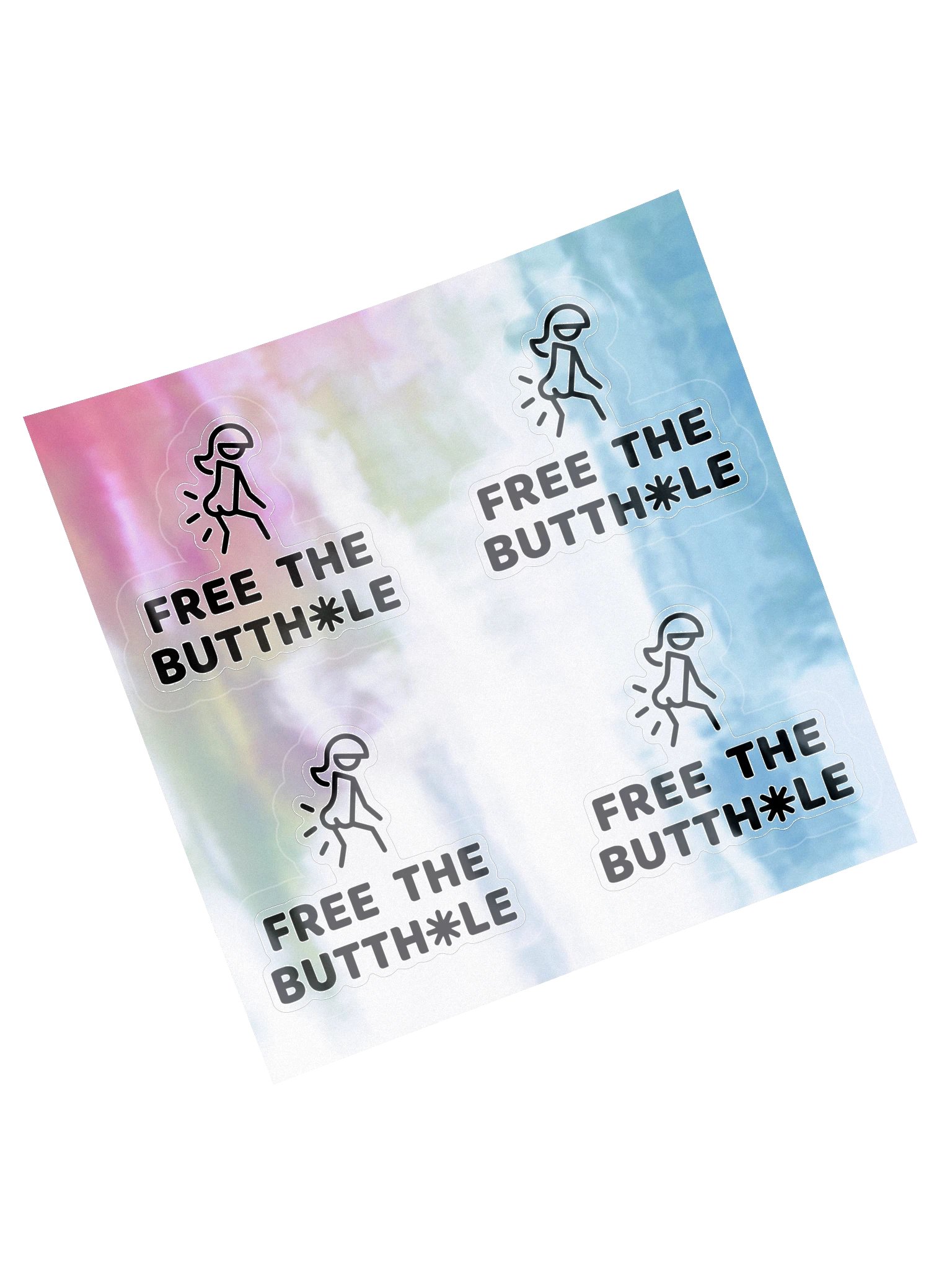 Free the Butthole — Holographic Four-Up Sheet product image (5)