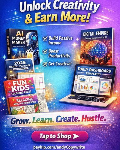 Hey hustlers, creatives, and lifelong learners!
I just dropped a curated collection of digital gems on my Payhip store — from...