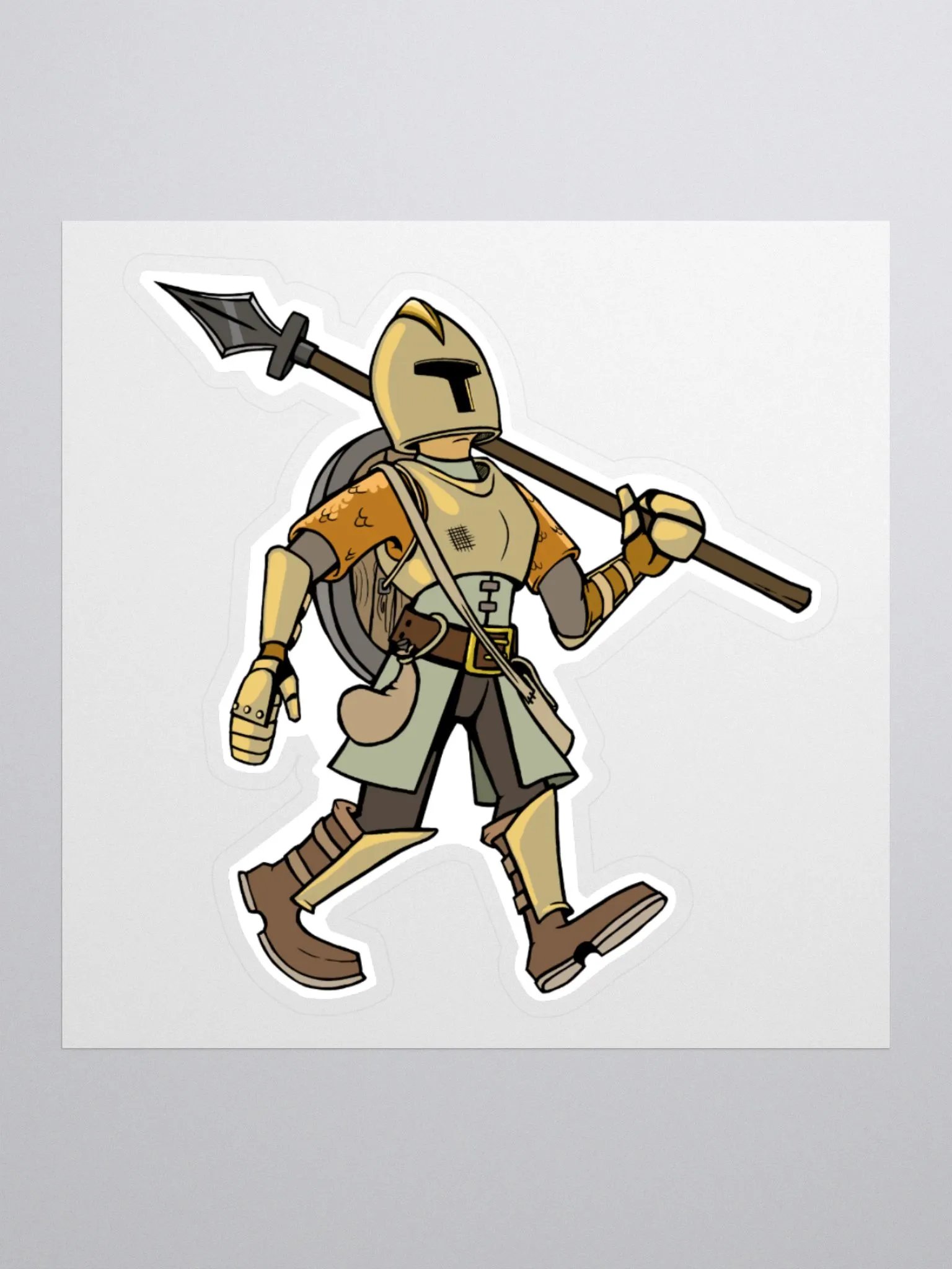 HUMAN ADVENTURER! (STICKER) product image (1)