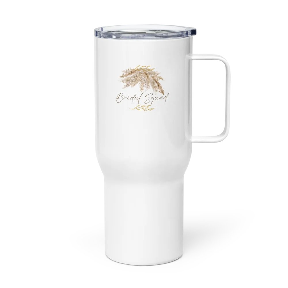 Pompas Grass Bridal Squad Travel Mug product image (4)