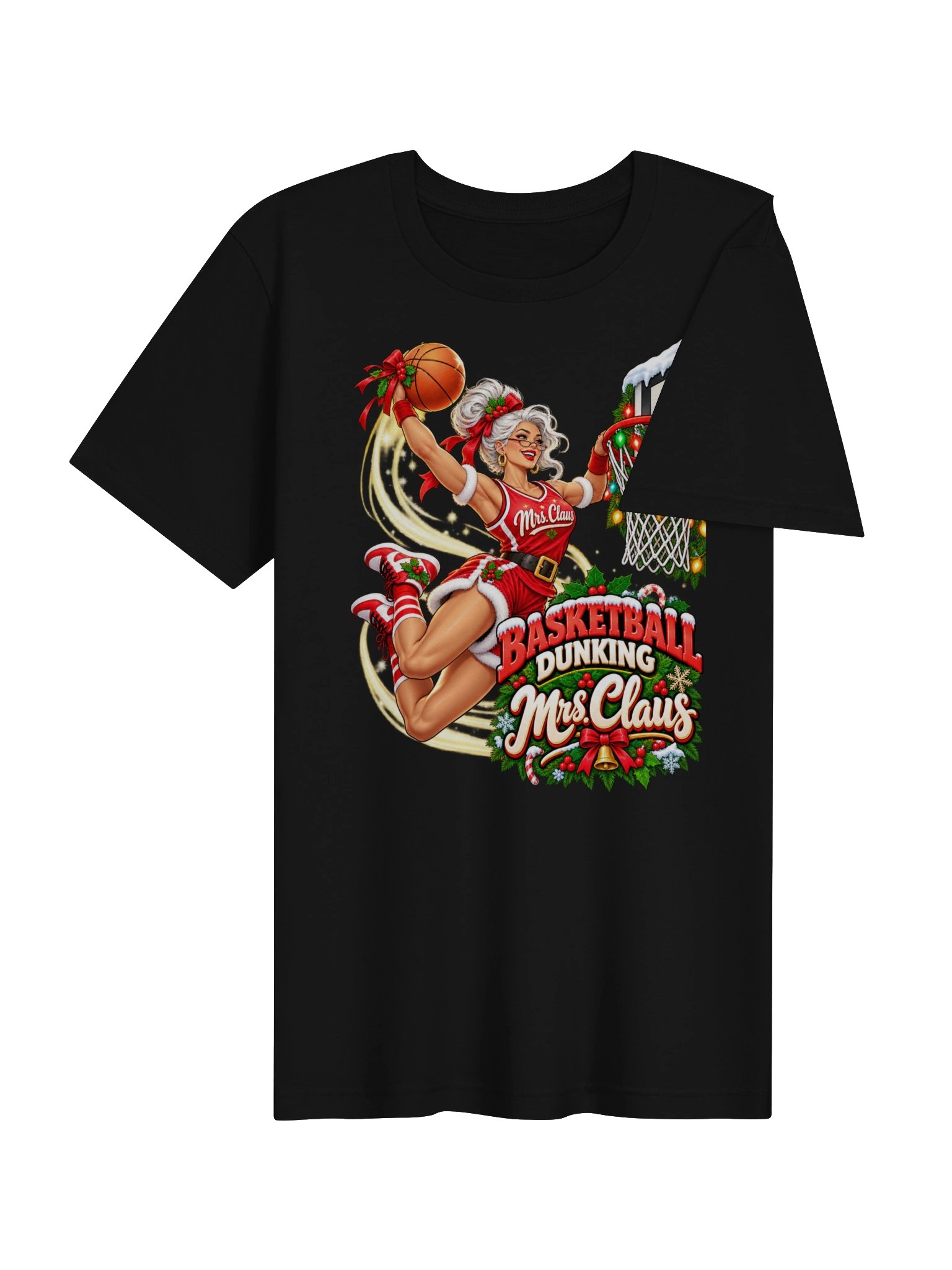 Basketball Dunking Mrs. Claus product image (11)