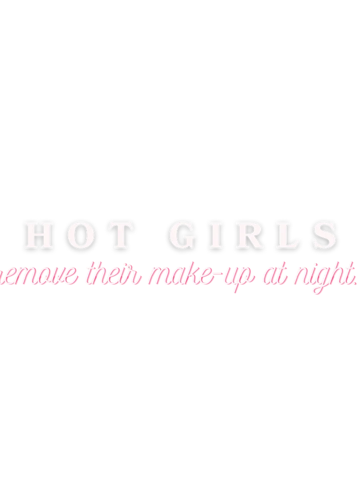 "Hot Girls Remove Their Make Up at Night" cropped Tee product image (2)