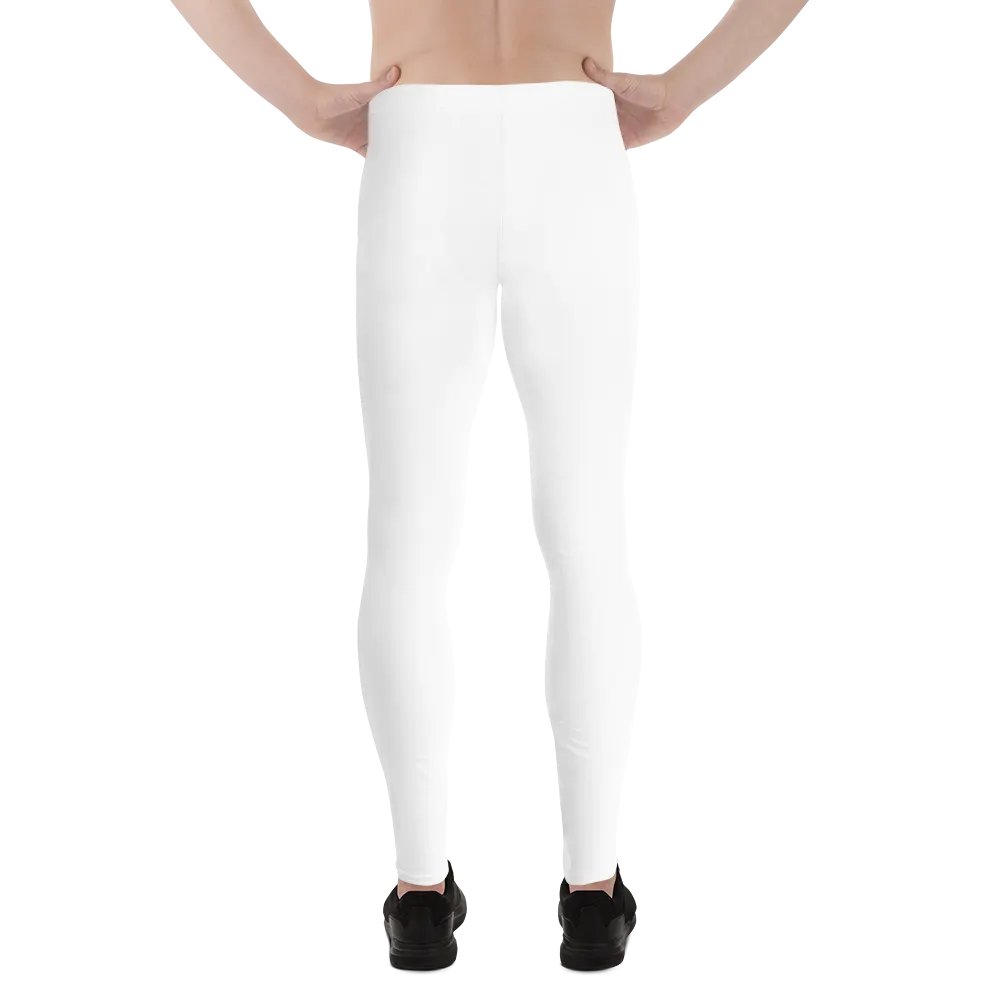 Men's Performance Slim Fit White Leggings - TDS Music Exclusive product image (2)