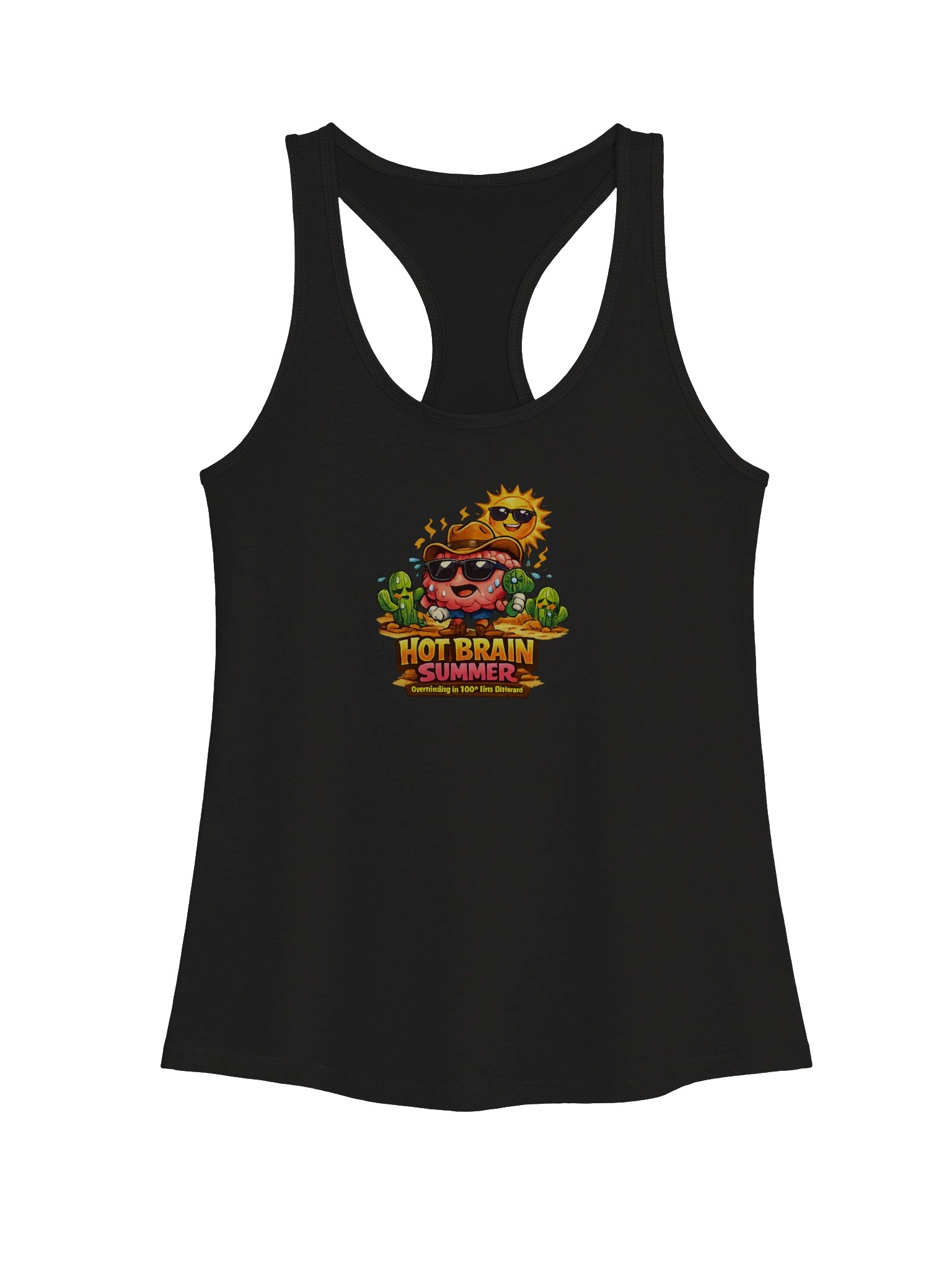 UnspokenMinds: Hot Brain Summer Tank product image (1)