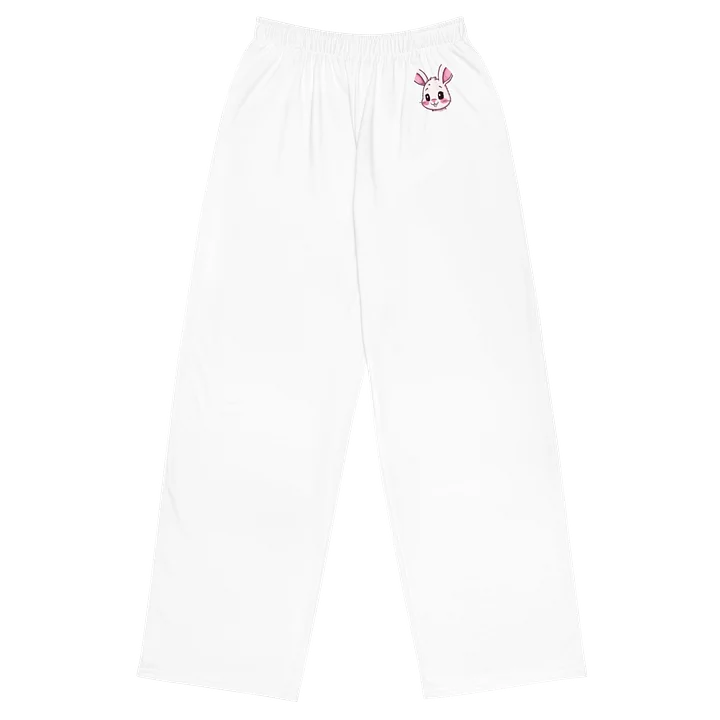"Don't Stress It" Pants (White) product image (1)