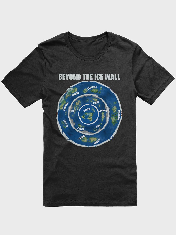 Premium Supersoft T-Shirt Beyond The Ice Wall Map product image (1)