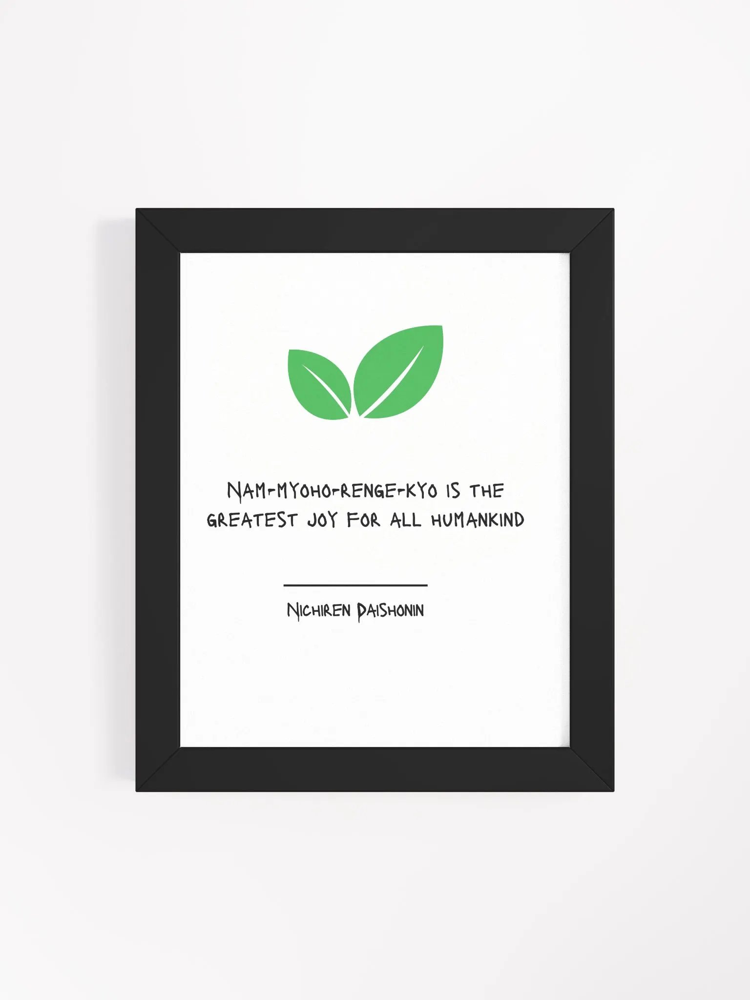 Nam-Myoho-Renge-Kyo is the Greatest Joy Wall Art. product image (4)