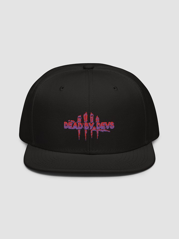 DEAD BY DEVS | CUSTOM EMBROIDED Otto Wool Blend Snapback Cap product image (2)