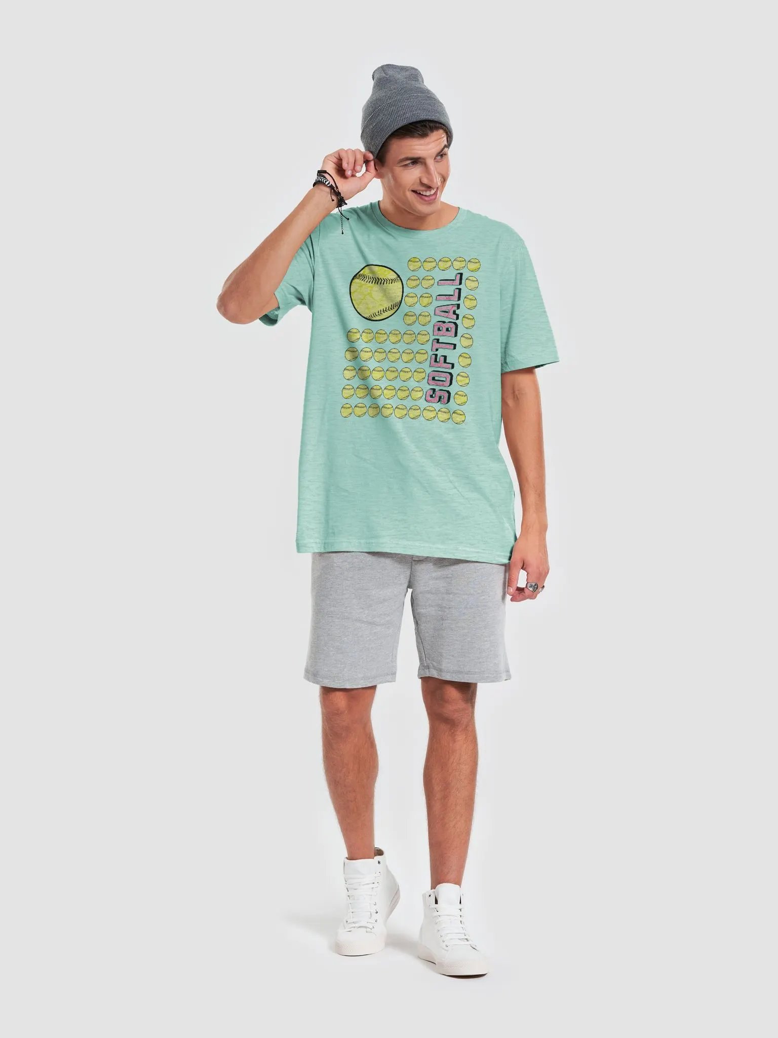 US Flag Softball Swag Tee product image (4)