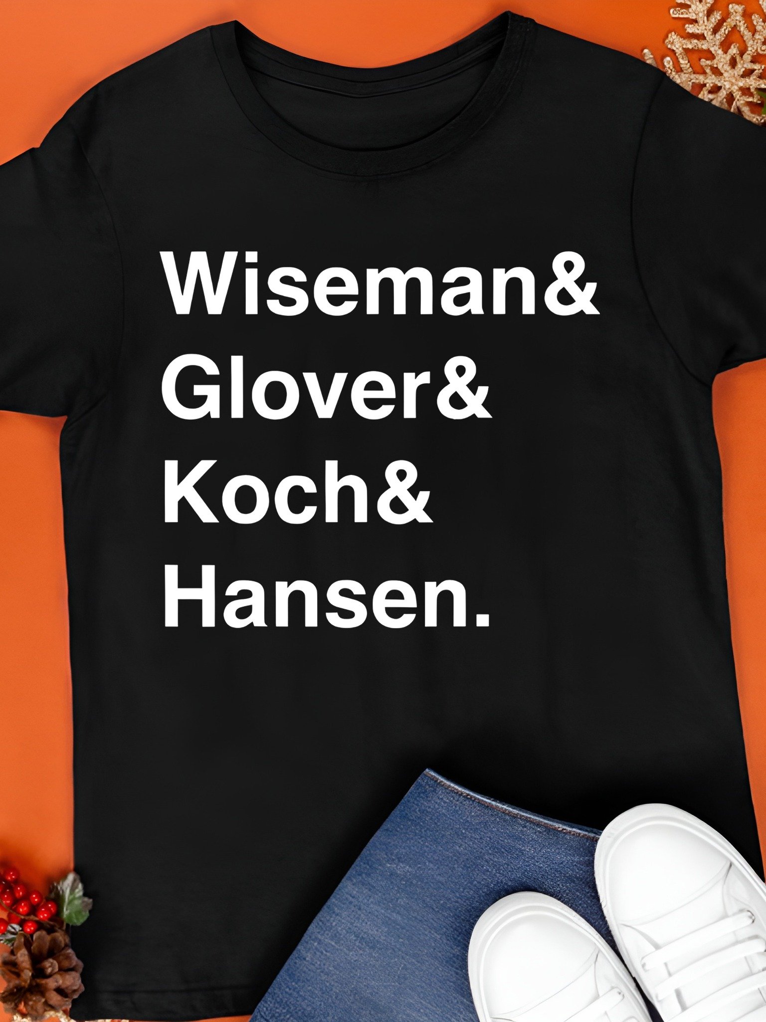 Artemis II Moon Mission Wuseman Glover Koch Hansen Name Shirt product image (1)