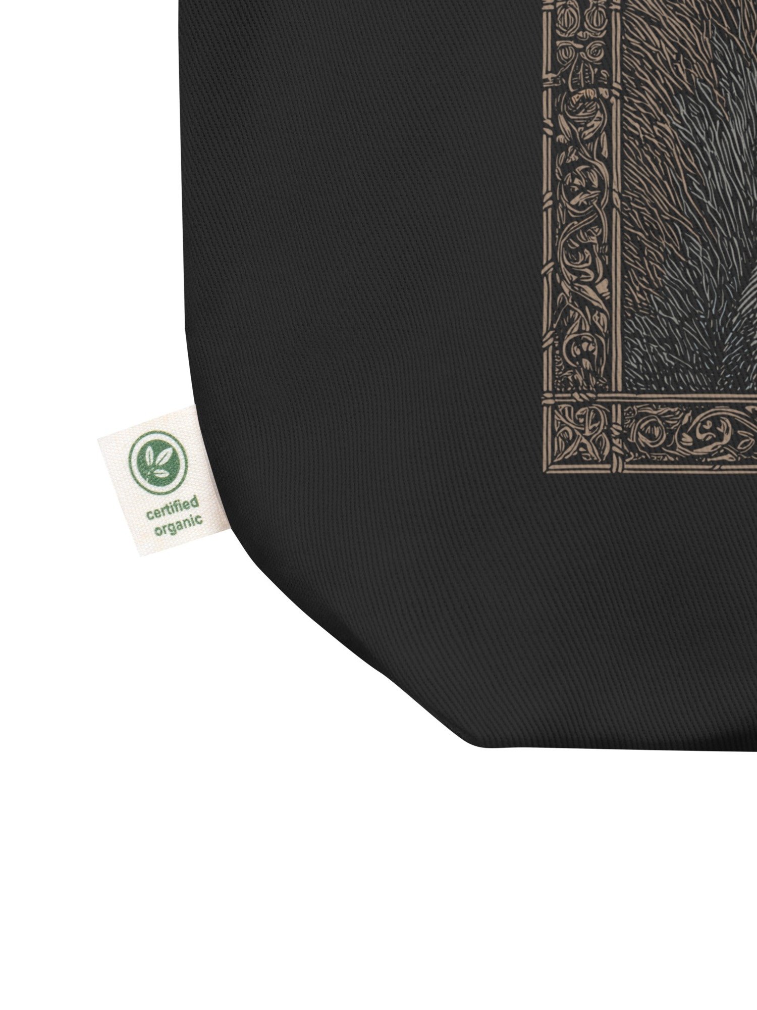 Wizard Squirrel Eco-Friendly Tote Bag | 100% Organic Cotton product image (4)