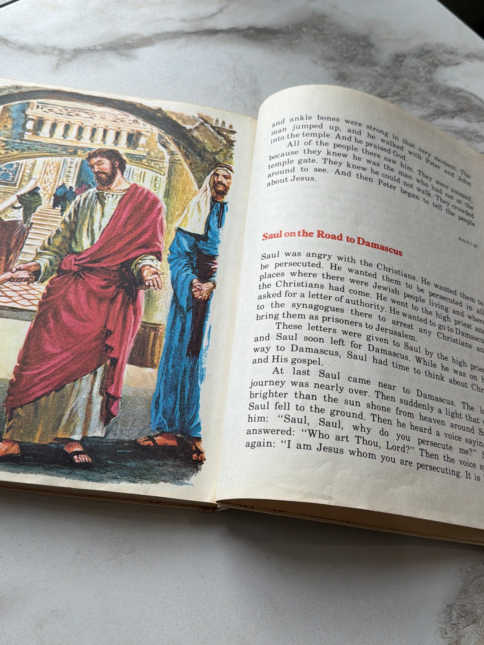 1974 | Great Bible Stories for Children | Illustrated Vintage Hardcover product image (3)