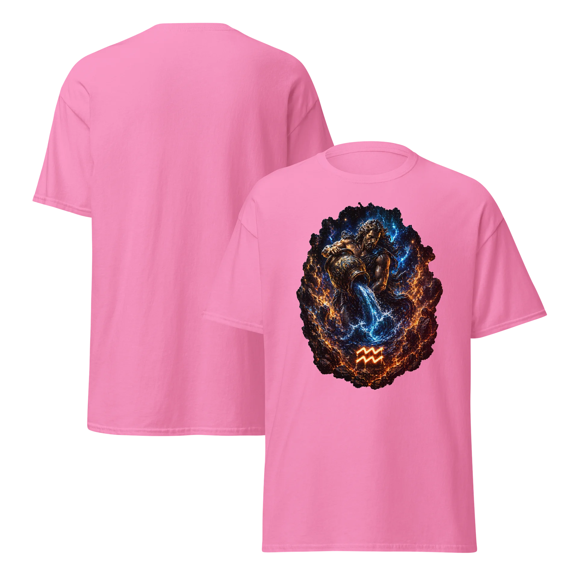 Bearer of Cosmic Waters — Aquarius Zodiac Tee product image (7)