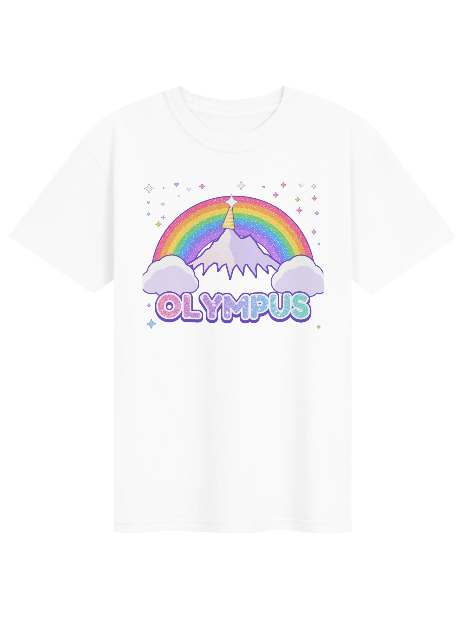 Olympus Edition: Glitter Unicorn Heavyweight Tee product image (1)