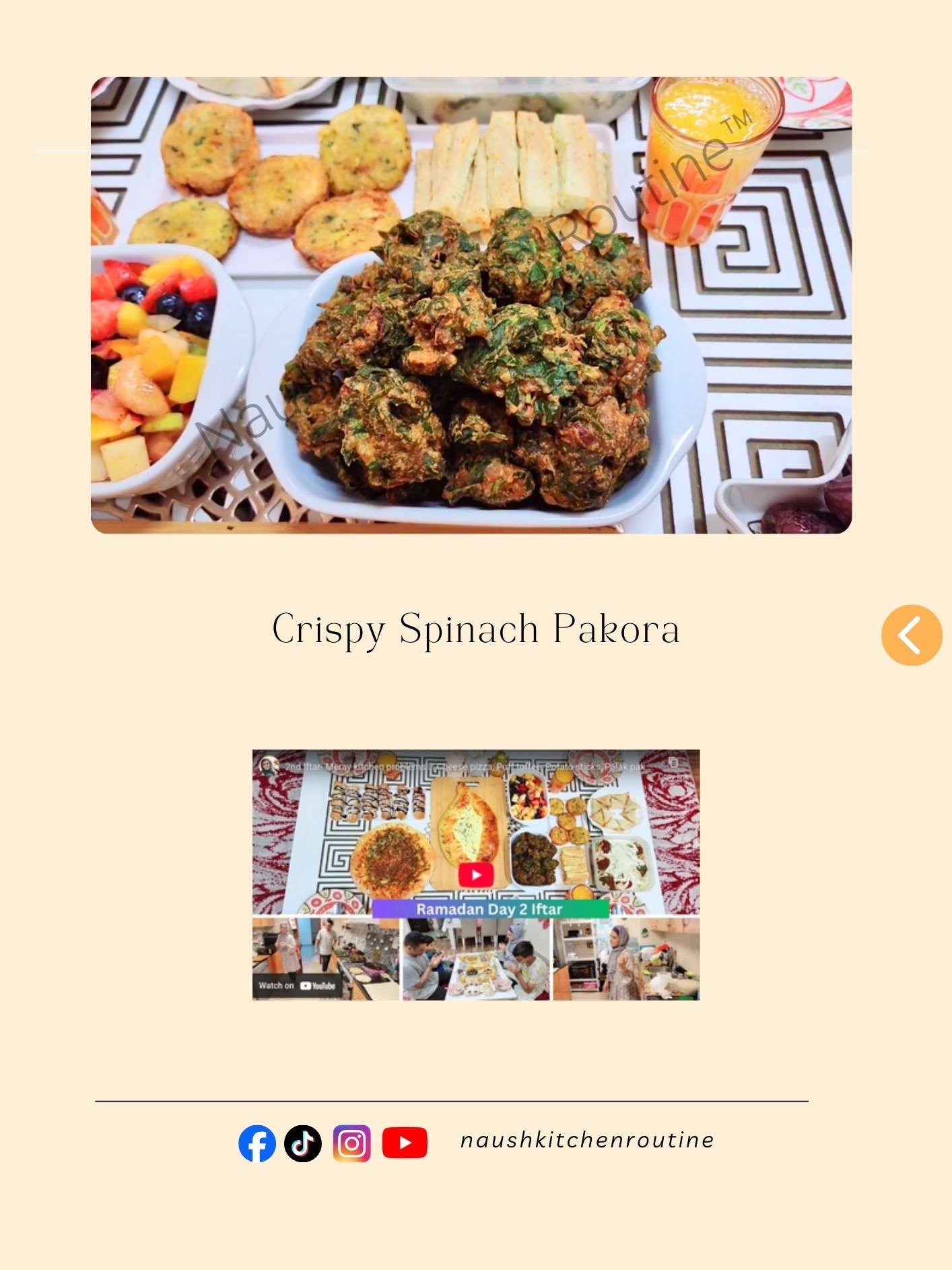 Queen Naush's Iftar Collection - 40 iftar Recipes product image (11)