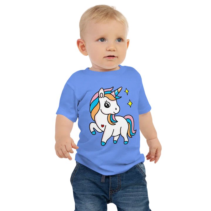 Rainbow Unicorn Baby Tee product image (3)