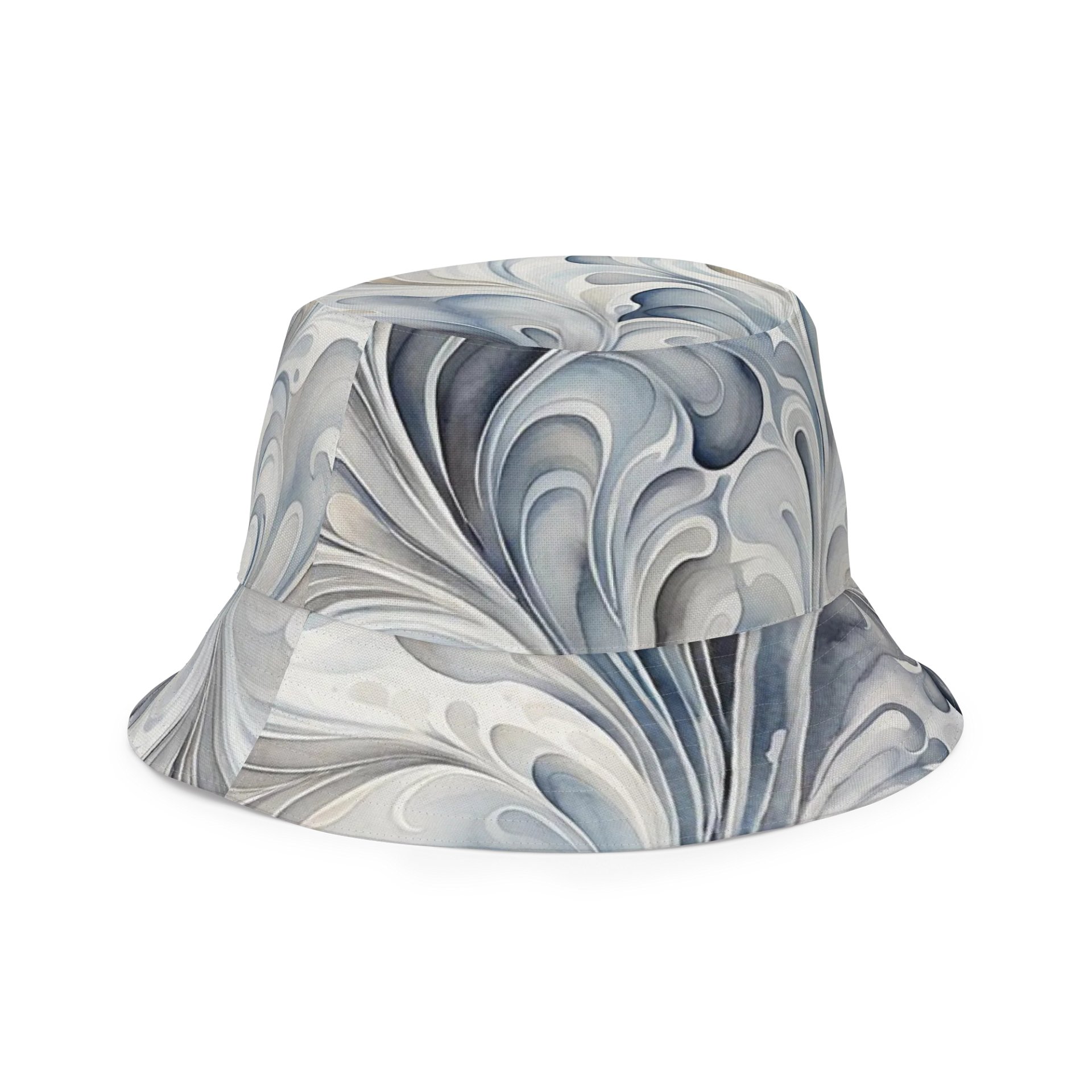 Gray Fractals Hat product image (3)