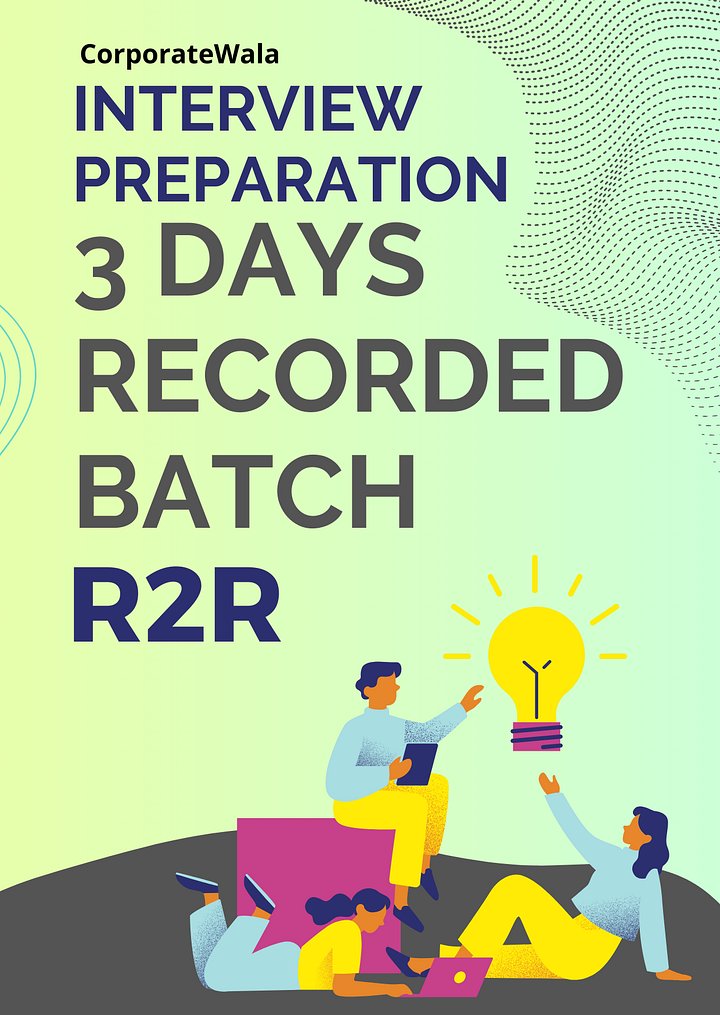 Record to Report Interview Preparation Recorded Video Batch product image (1)