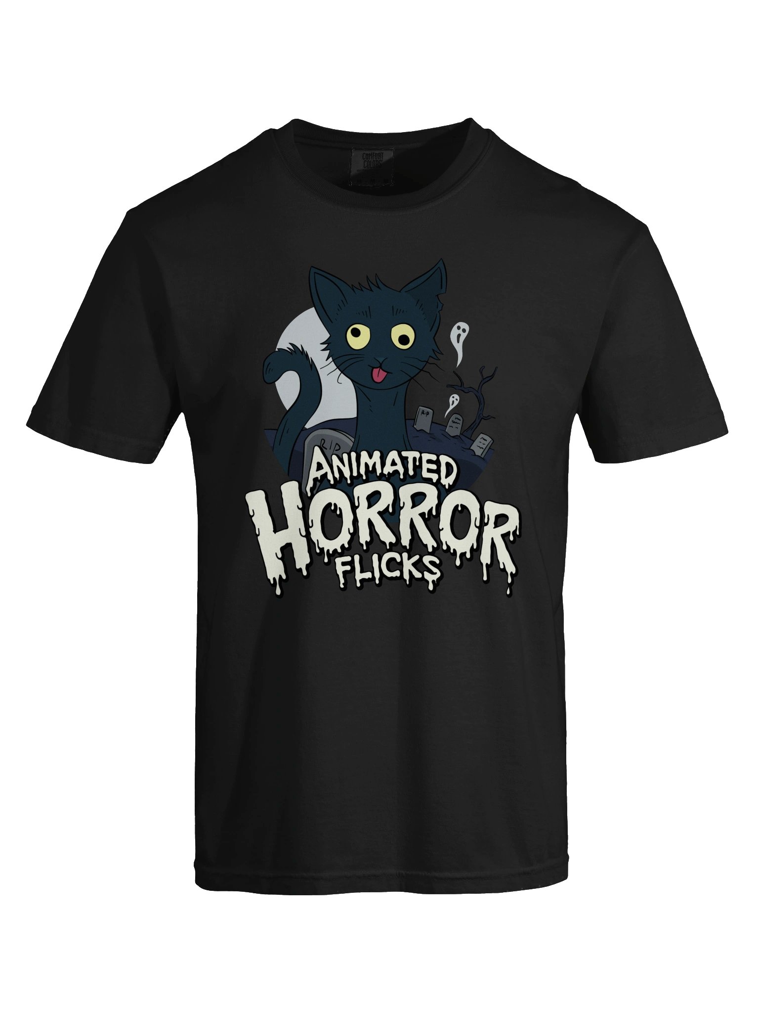 Graveyard Cat Heavyweight Tee product image (9)