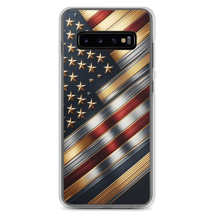 Patriotic Metal Flag Samsung® Case product image (2)