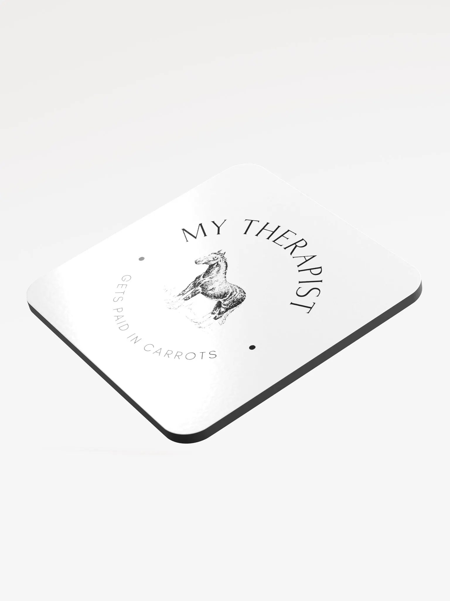Glossed Cork Coaster - Eco-friendly Elegance product image (3)