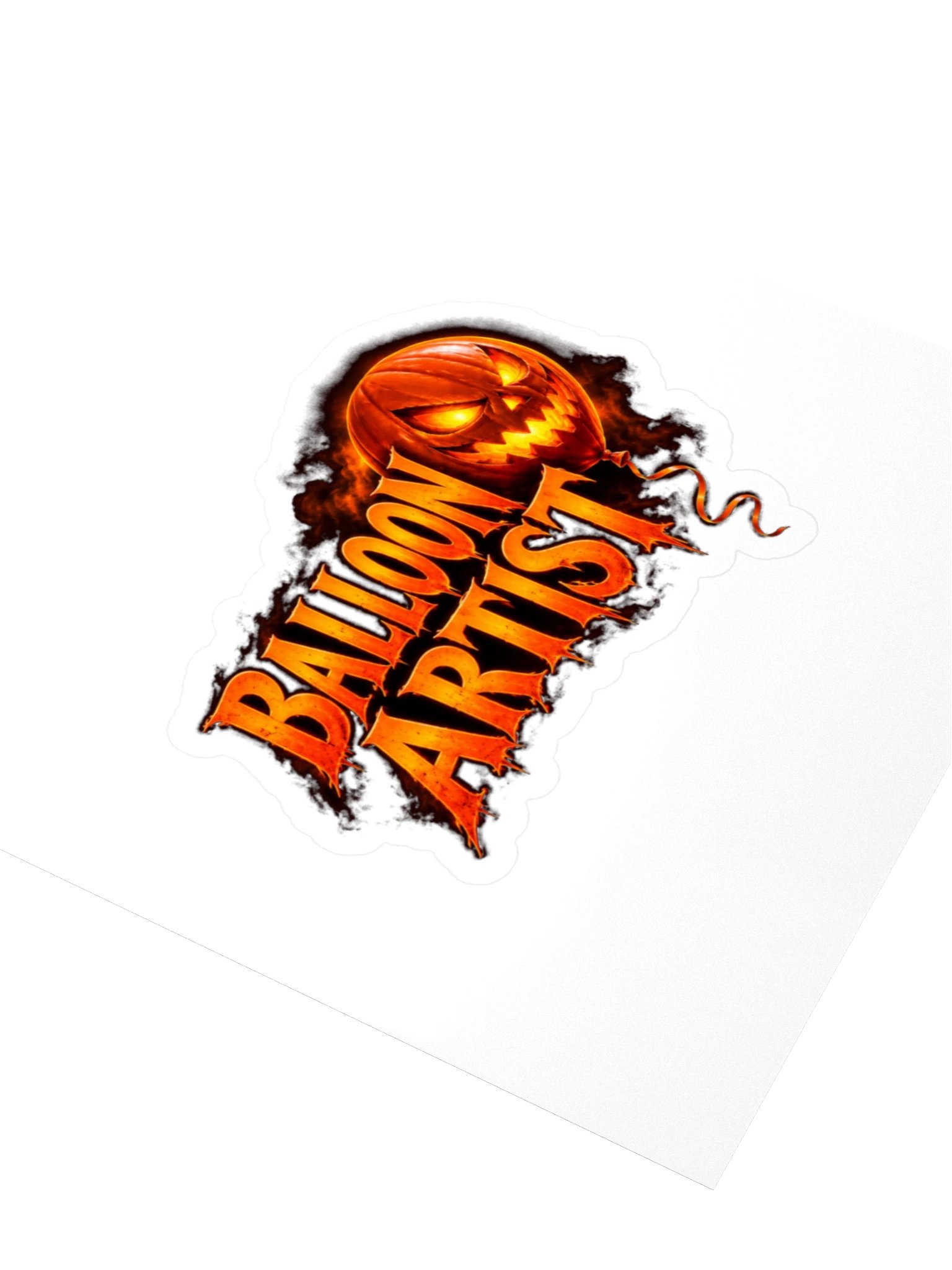Balloon Artist Halloween Night Kiss Cut Sticker product image (3)