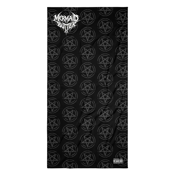 Dark Pentagram Beach Towel product image (1)