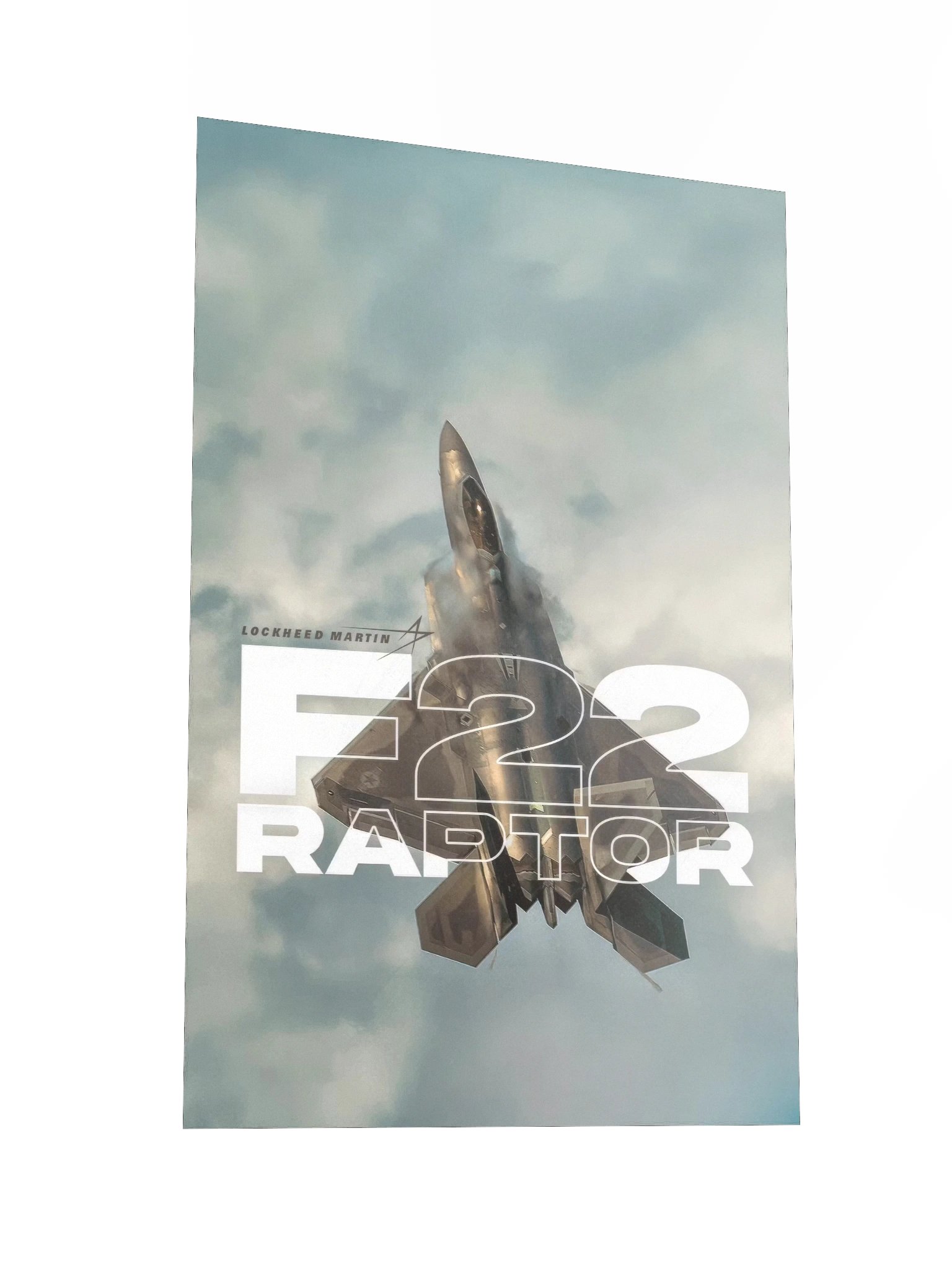 F-22 Raptor Air Superiority Fighter Poster product image (4)