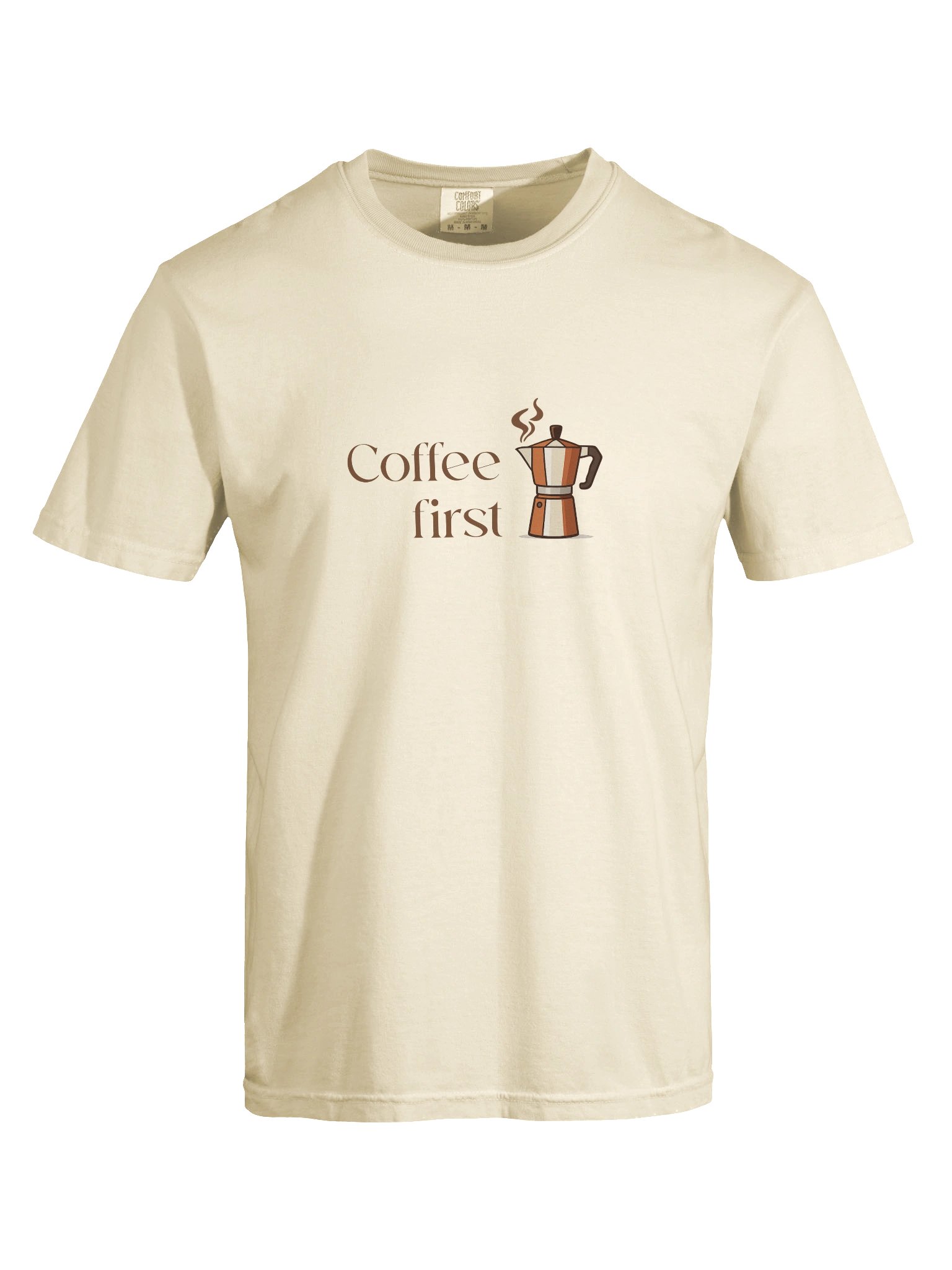 "Coffee First" Graphic Tee product image (3)