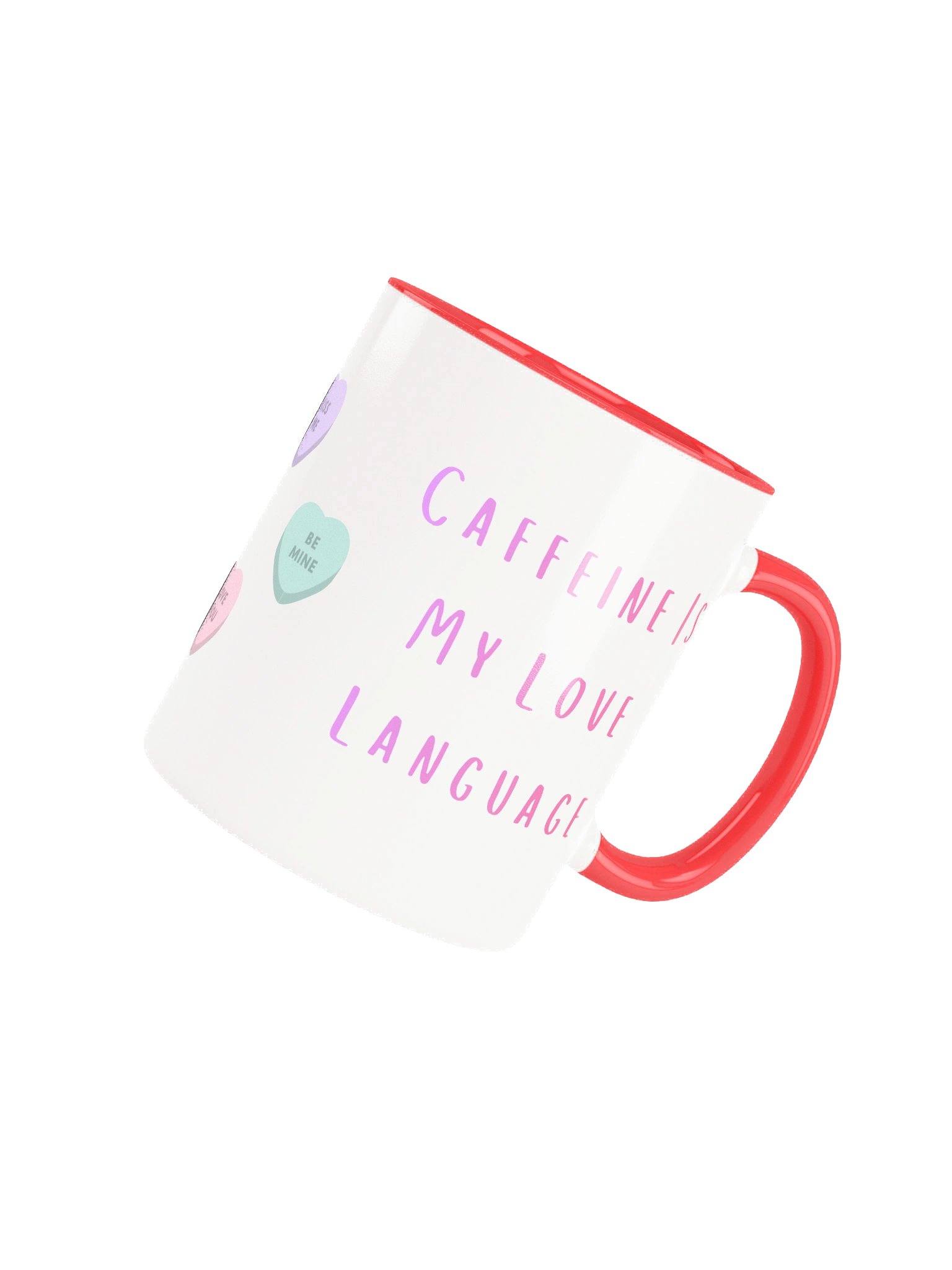 Love Language Candy Hearts Mug product image (4)