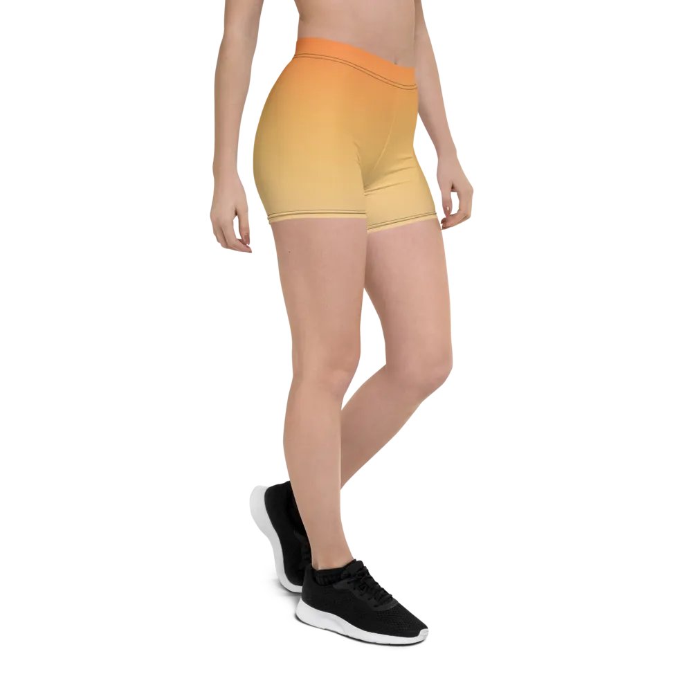 Radient Sunset All-Over Print Shorts product image (7)