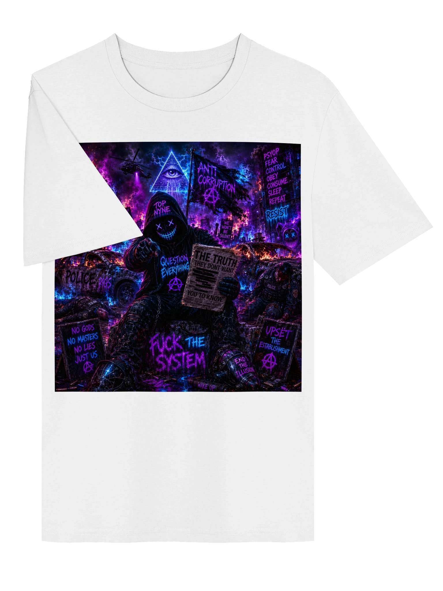 F The System short sleeve T product image (3)