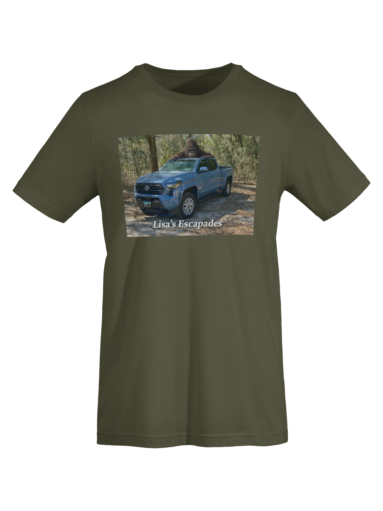 Trending Lisa’s Escapades Bigfoot Truck Tee product image (5)