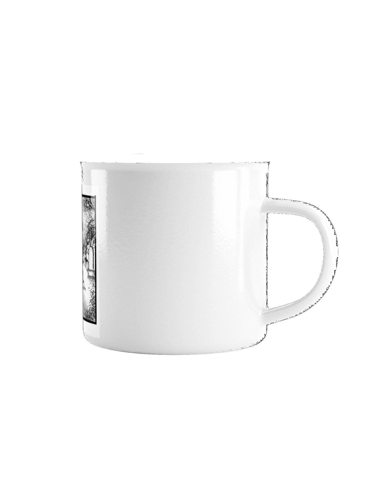 Graveyard Enamel Mug product image (1)