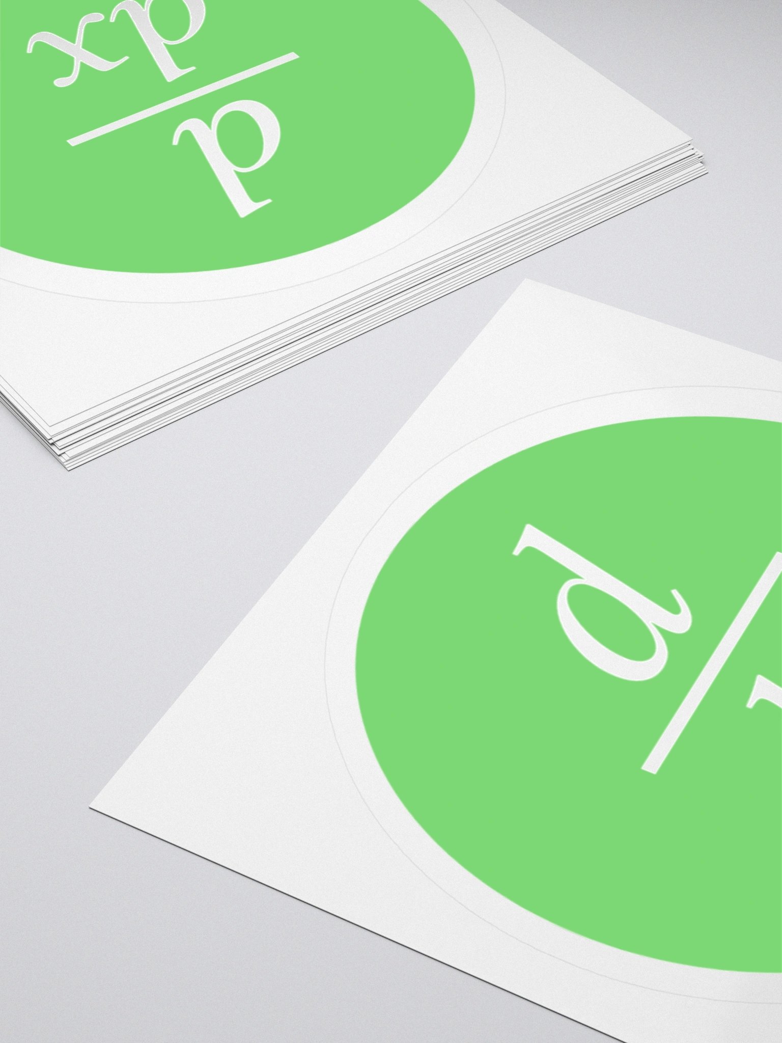 Calculus 1 Logo Sticker product image (4)