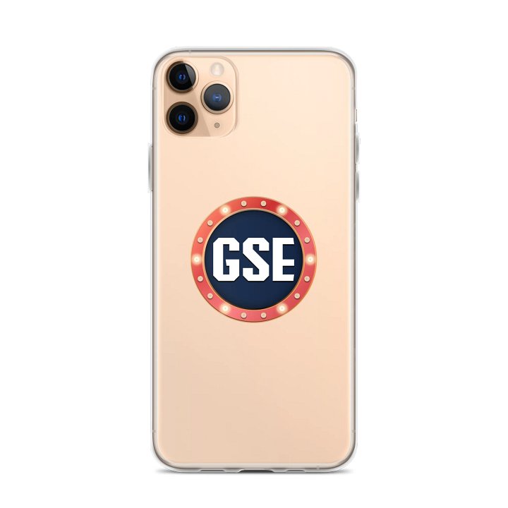 GSE Logo iPhone Clear Case product image (1)