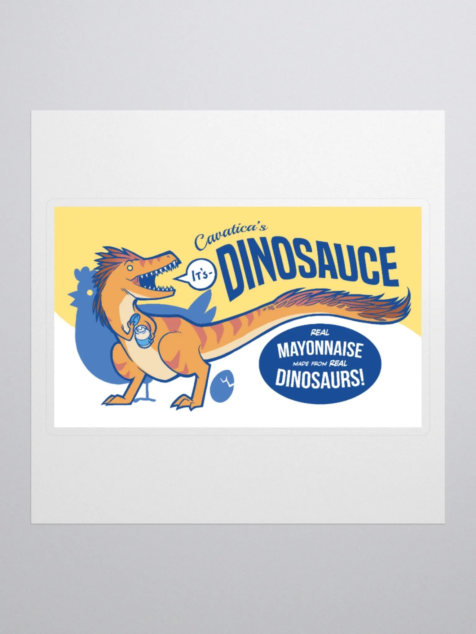 Dinosauce: The Label (Orange) product image (1)
