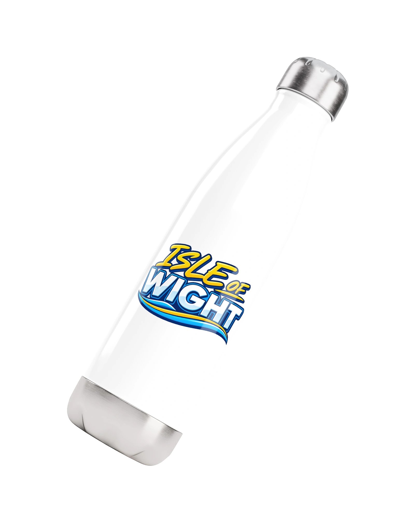 Isle of Wight Bright Logo Stainless Steel Water Bottle product image (4)