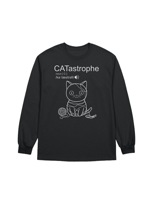 Life with Cats Unisex Adult Long Sleeve T-shirts