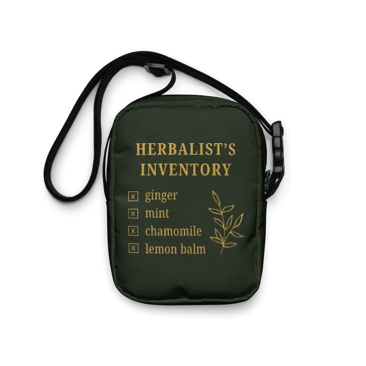 Herbalist Inventory Crossbody Bag | Herbal Comfort & Chronic Illness Essentials Bag product image (1)
