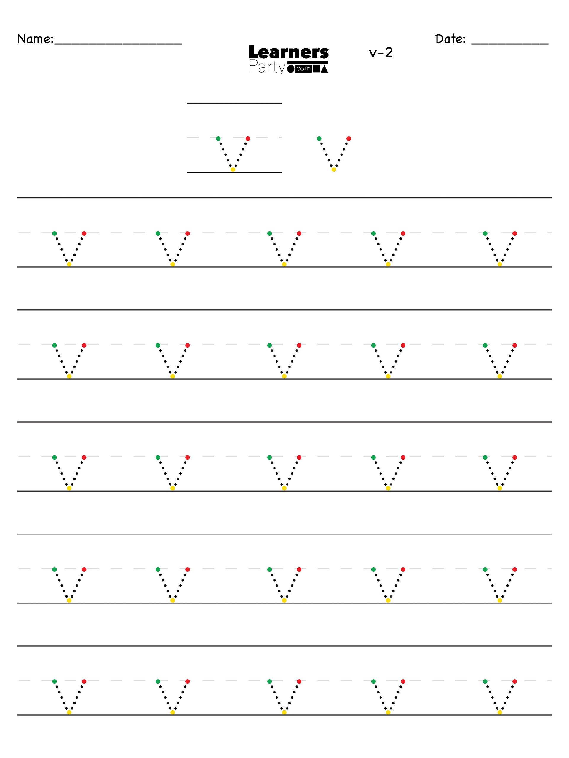 V/v - New Digital Product Progressive Letter Builder product image (3)