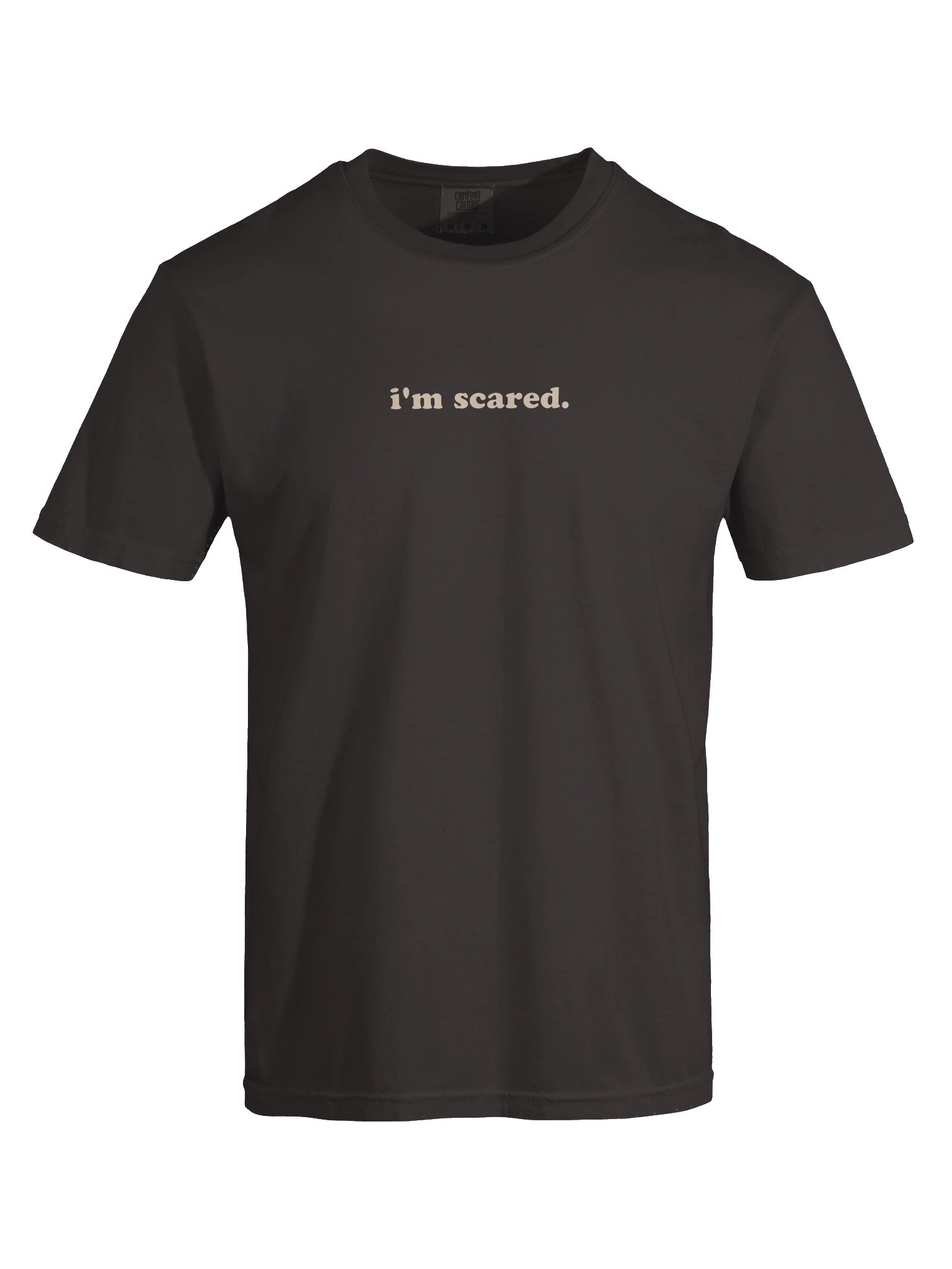 i’m scared. Minimalist Graphic Tee product image (5)