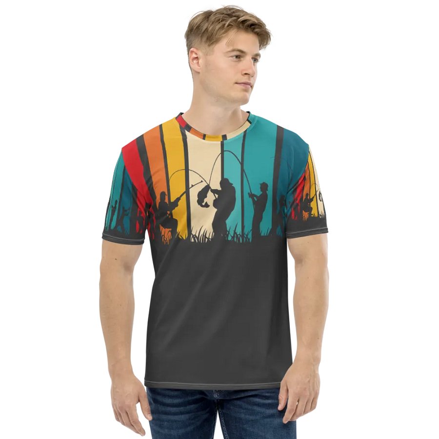 Gone Fishing Men's T-Shirt | Fishing Shirt product image (4)