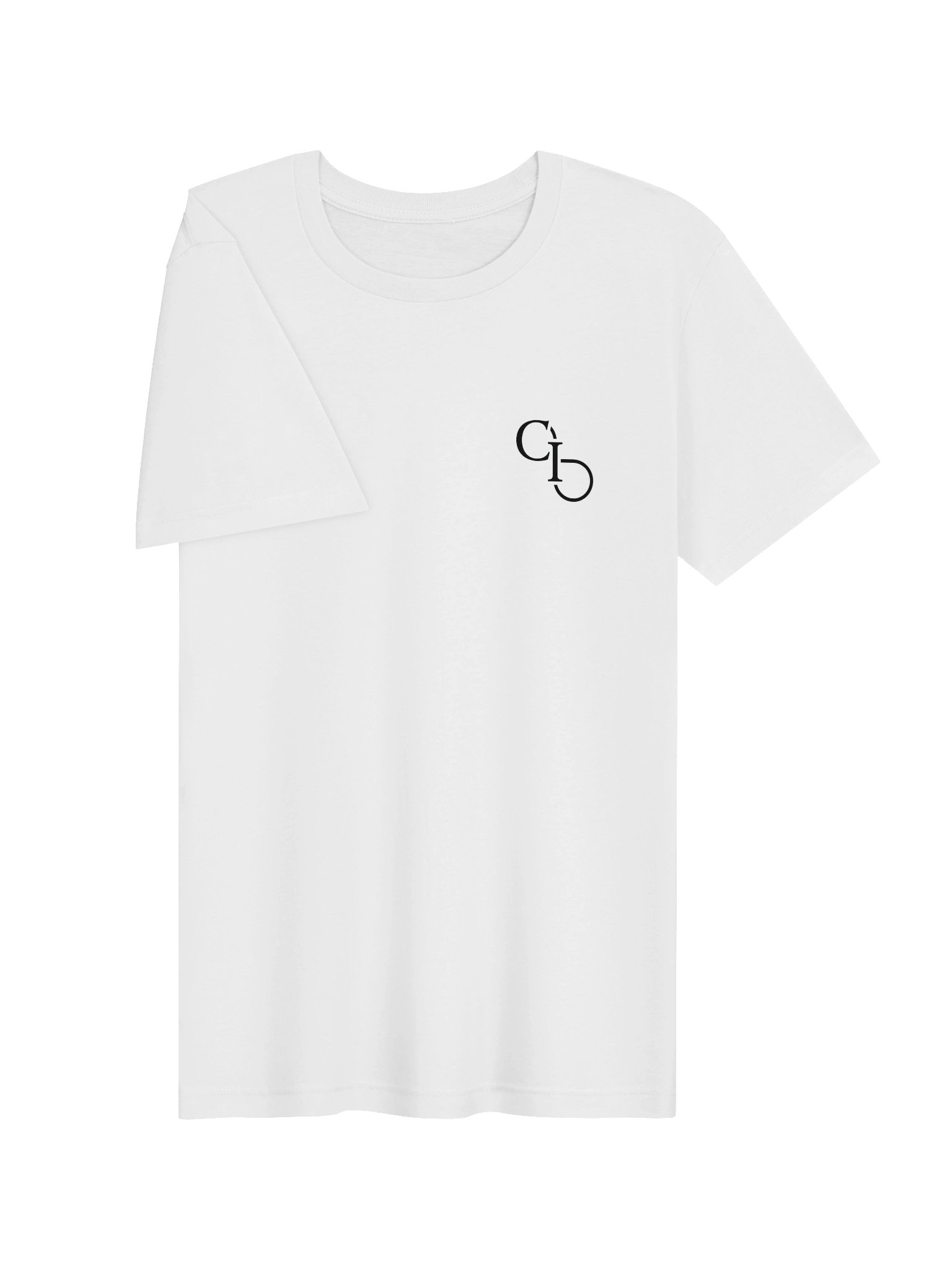 Conjecture Institute Chest Logo T-Shirt — White product image (3)