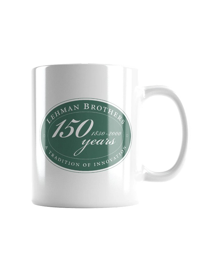 Lehman Brothers 150 Years White Mug product image (3)